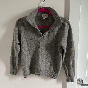 Neiman-Marcus 100% cashmere polo sweater